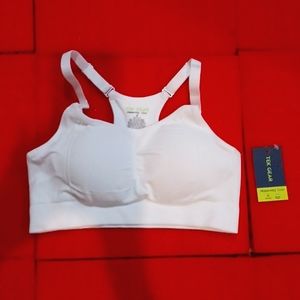 White nursing bra